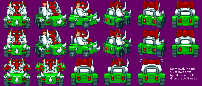 Mammoth Mogul (Super Mario Kart-Style)