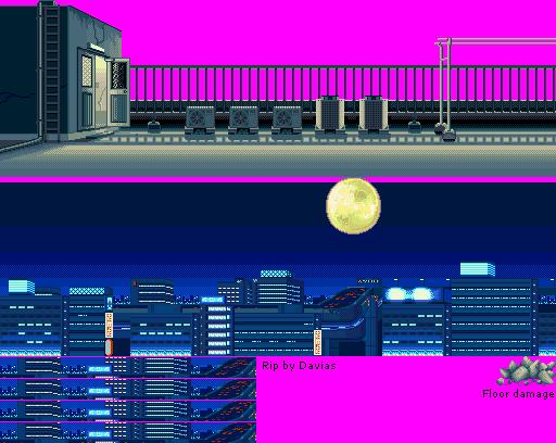 Hospital Rooftop / Kurama Stage