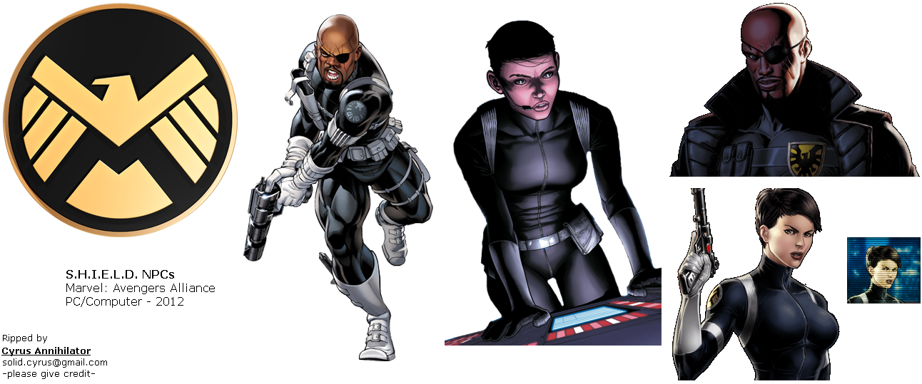 Marvel: Avengers Alliance - S.H.I.E.L.D. NPCs