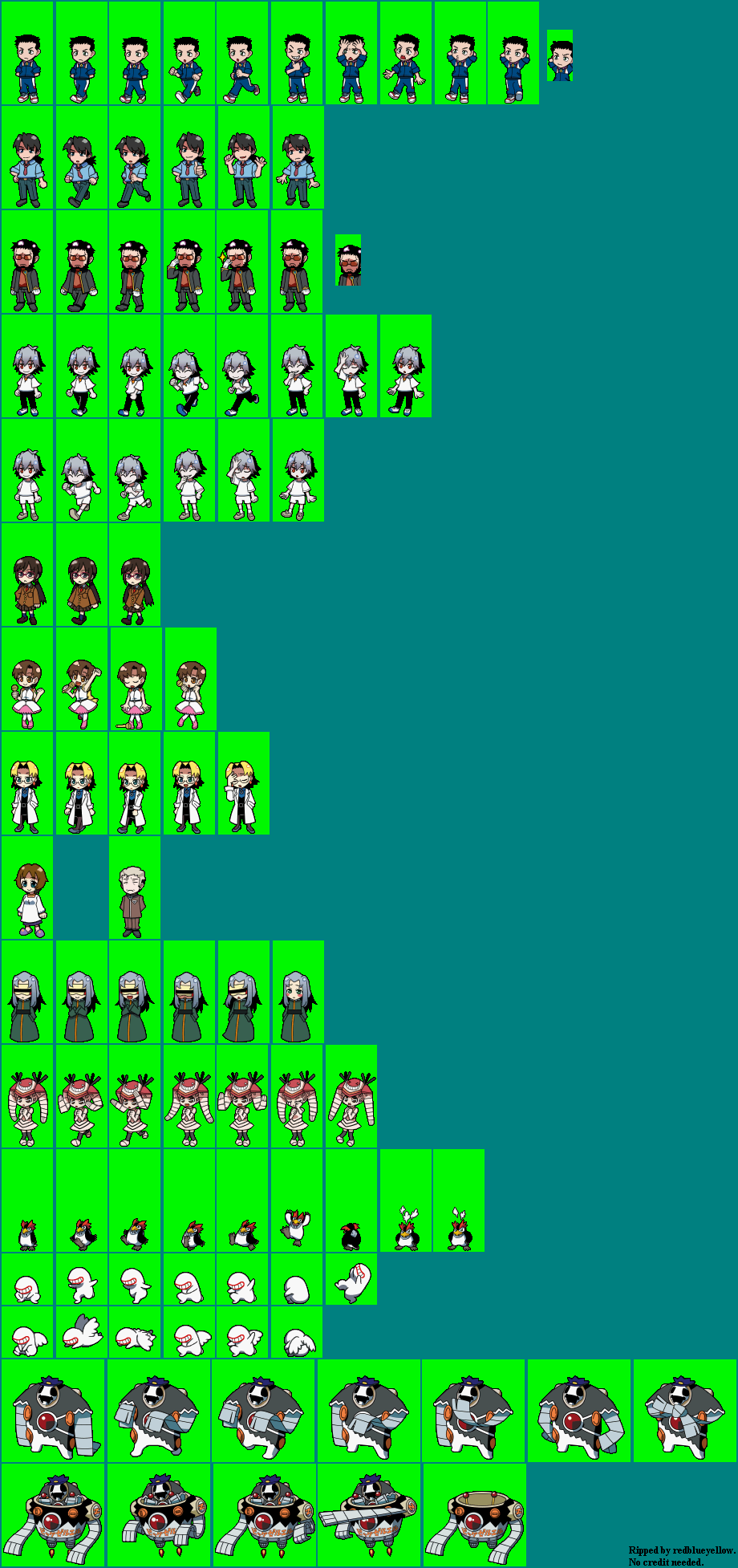 Puchi Eva: Evangelion @ Game - Other Characters