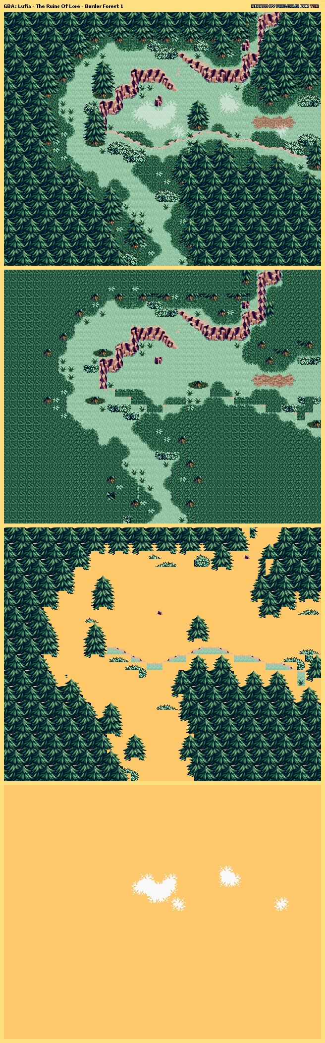 Lufia: The Ruins of Lore - Border Forest 01