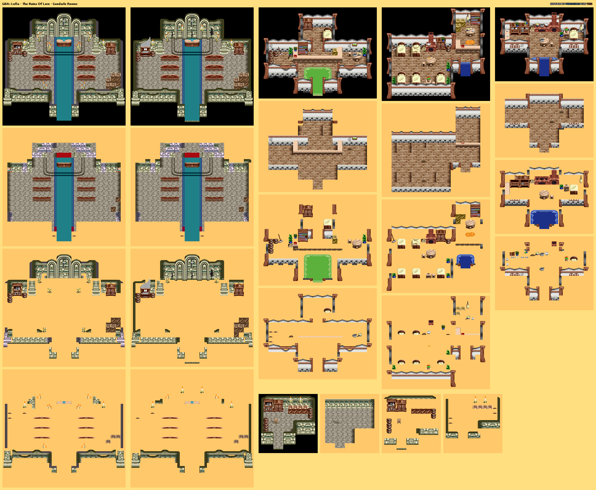 Lufia: The Ruins of Lore - Gondarle Rooms