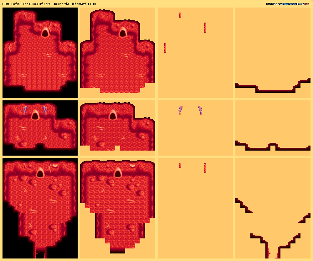 Lufia: The Ruins of Lore - Inside the Behemoth 14-16