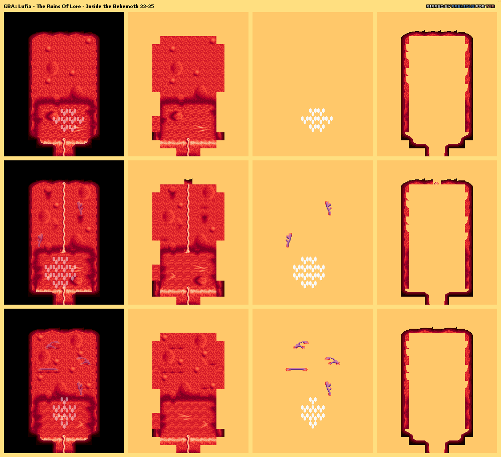 Lufia: The Ruins of Lore - Inside the Behemoth 33-35