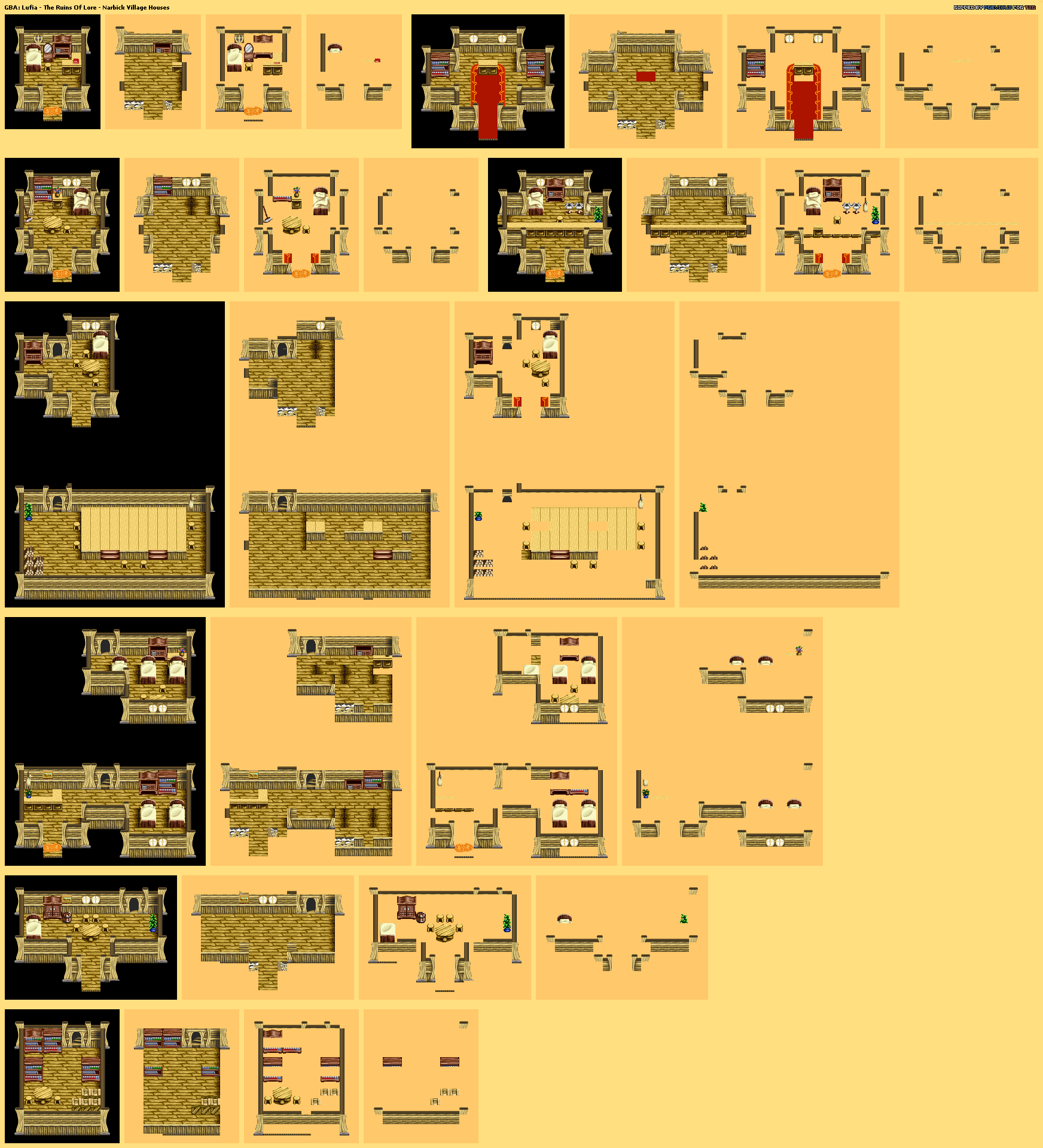 Lufia: The Ruins of Lore - Narbick Village Houses