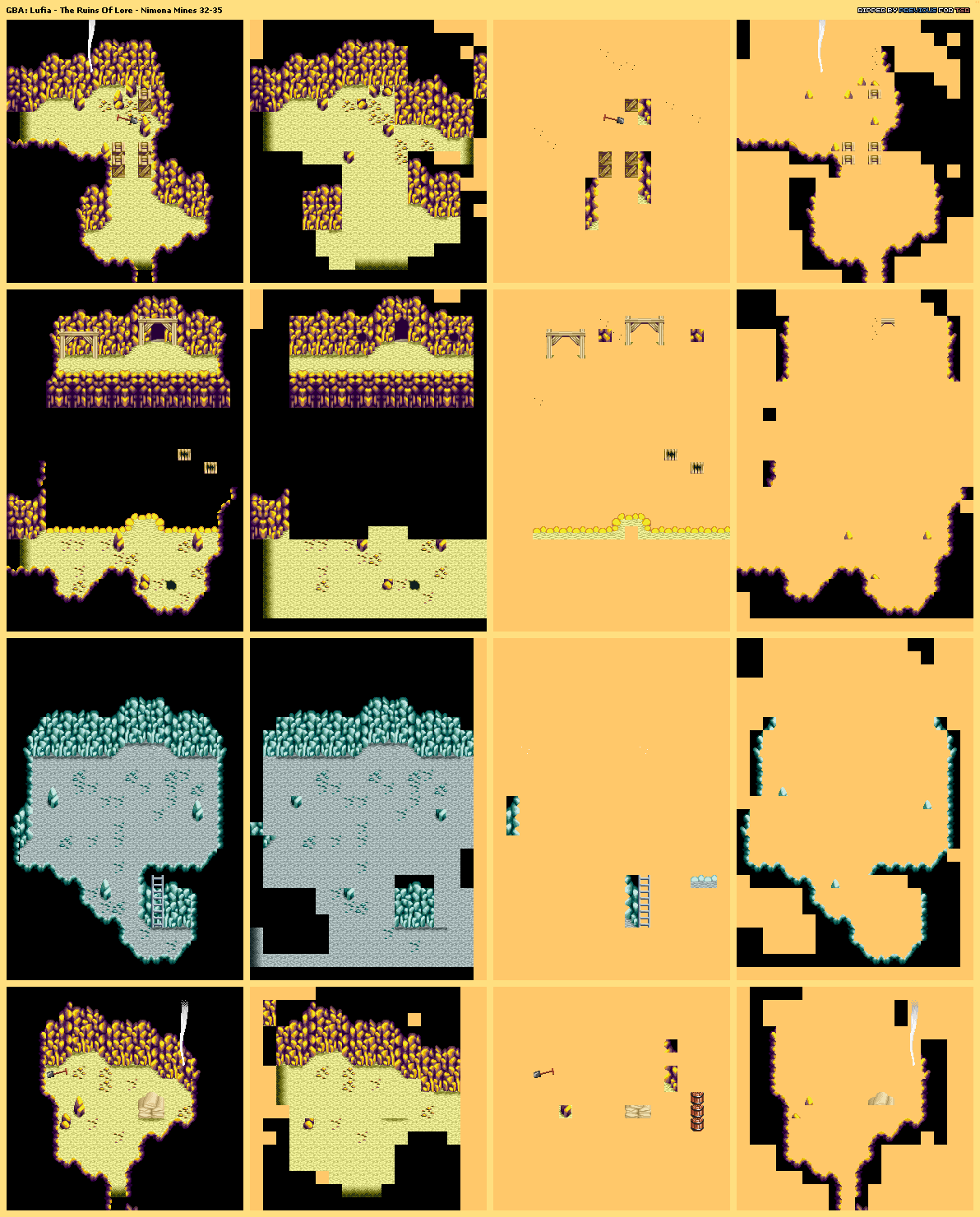 Lufia: The Ruins of Lore - Nimona Mines 32-35