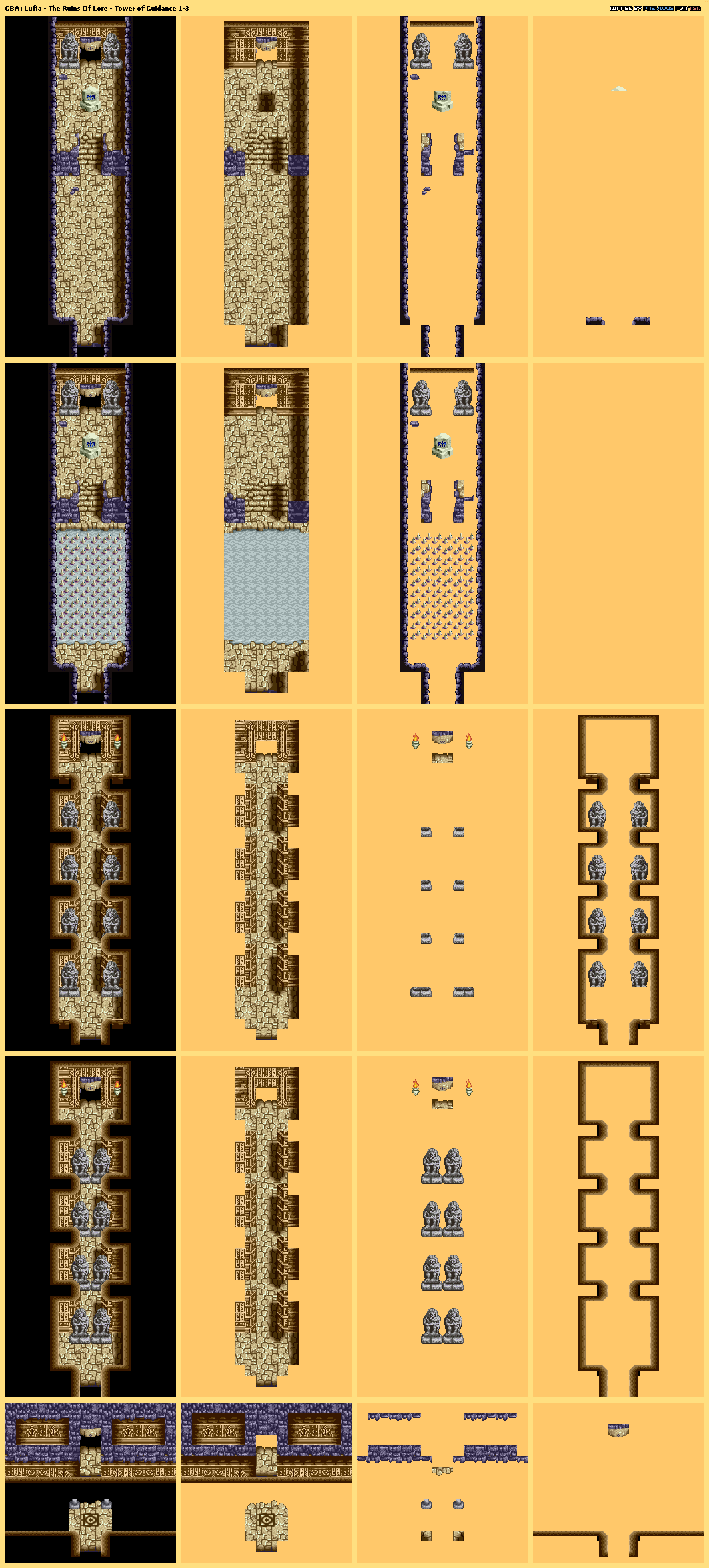 Lufia: The Ruins of Lore - Tower of Guidance 01-03