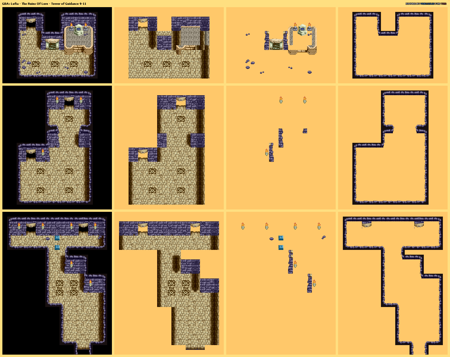 Lufia: The Ruins of Lore - Tower of Guidance 09-11