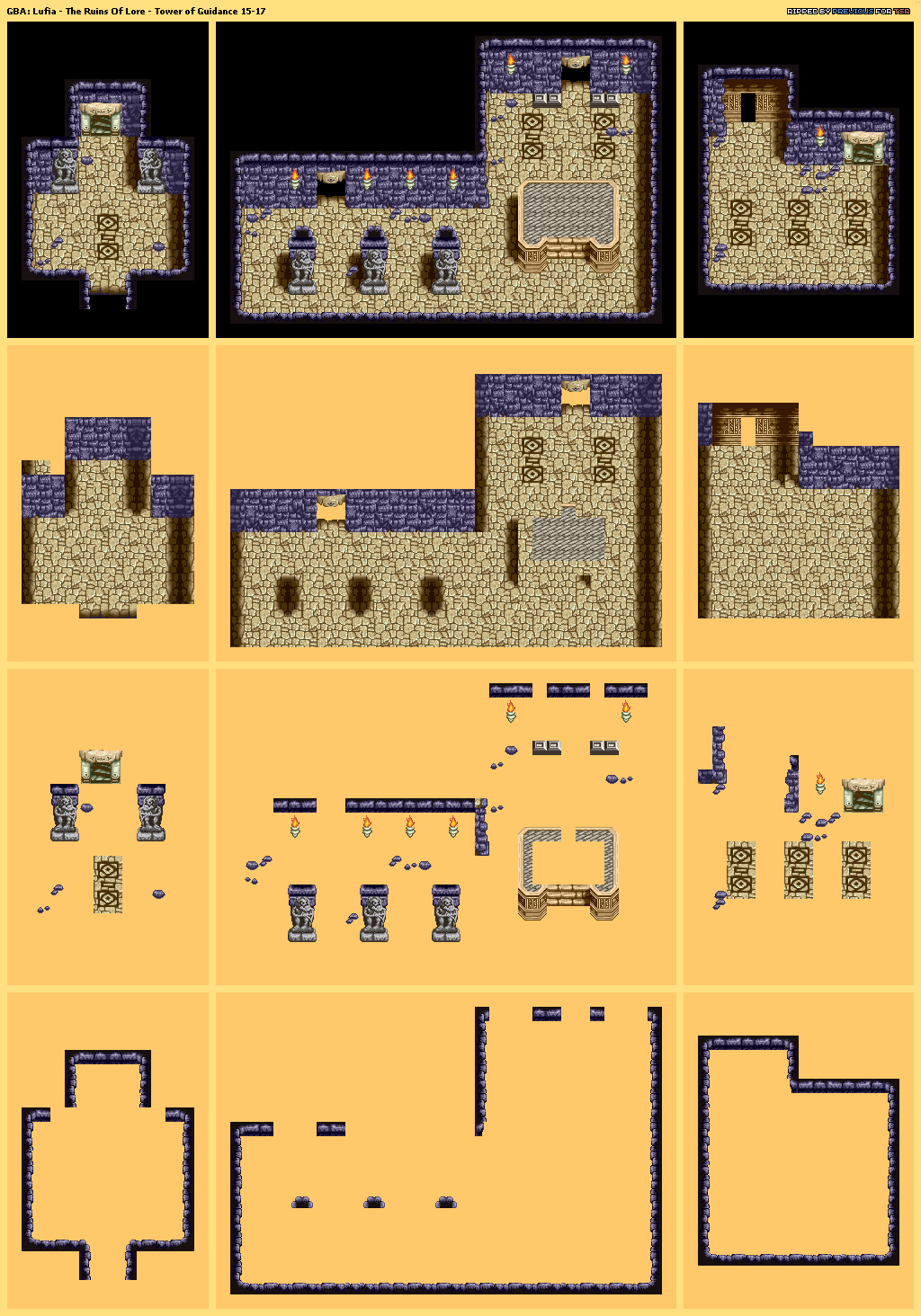 Lufia: The Ruins of Lore - Tower of Guidance 15-17