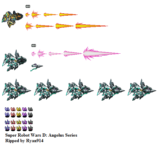 Super Robot Wars D - Angelus Series