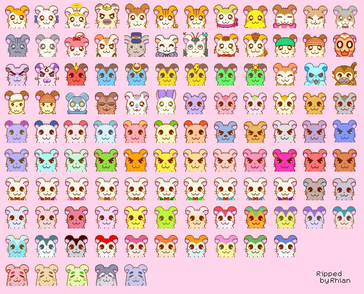 Hamtaro: Ham-Ham Heartbreak - Profiles