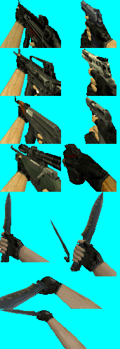 Micro Counter Strike - Weapons