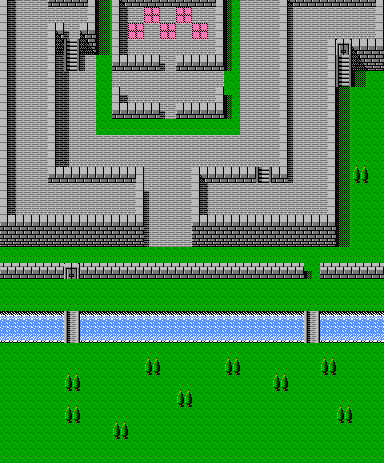 Fire Emblem: Gaiden (JPN) - Map 07 (Zofia Castle)