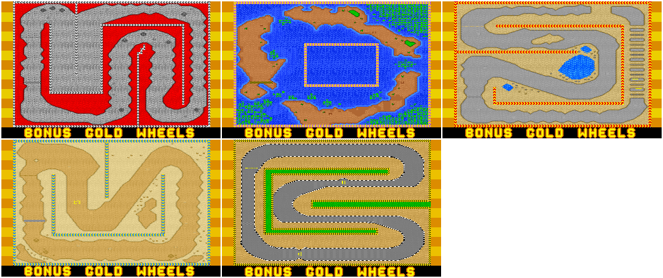 Wacky Wheels - Bonus Gold Cup