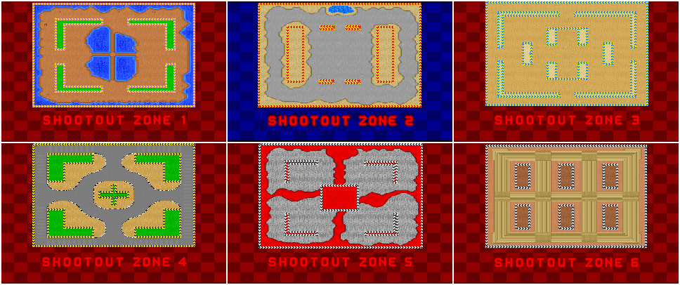 Wacky Wheels - Shootout Zones (Normal)