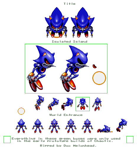 Knuckles' Chaotix (32X) - Metal Sonic