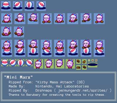 Kirby Mass Attack - Mini Marx