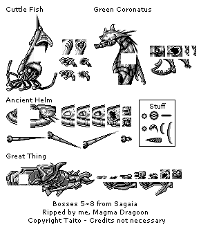 Sagaia / Darius 2 - Bosses 5-8