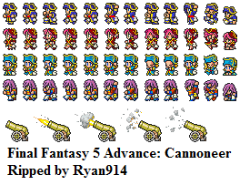 Final Fantasy 5 Advance - Cannoneer