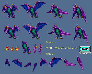 Ys 3: Wanderers from Ys - Wyvern