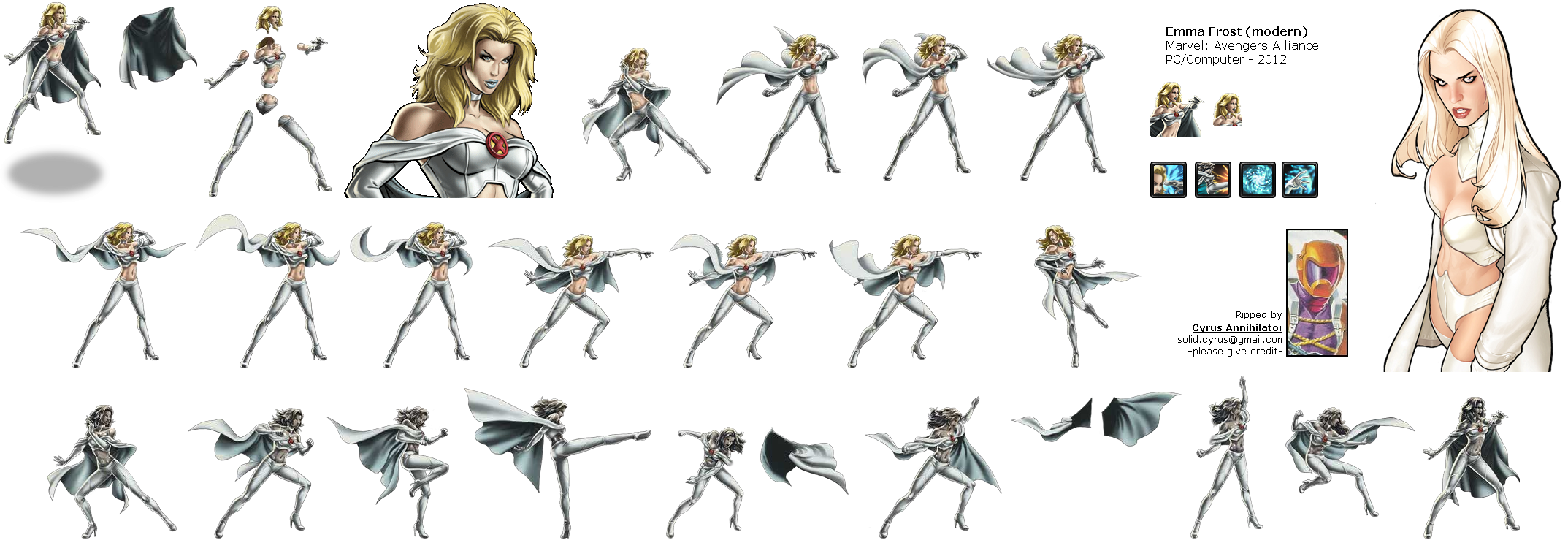 Marvel: Avengers Alliance - Emma Frost (Modern)