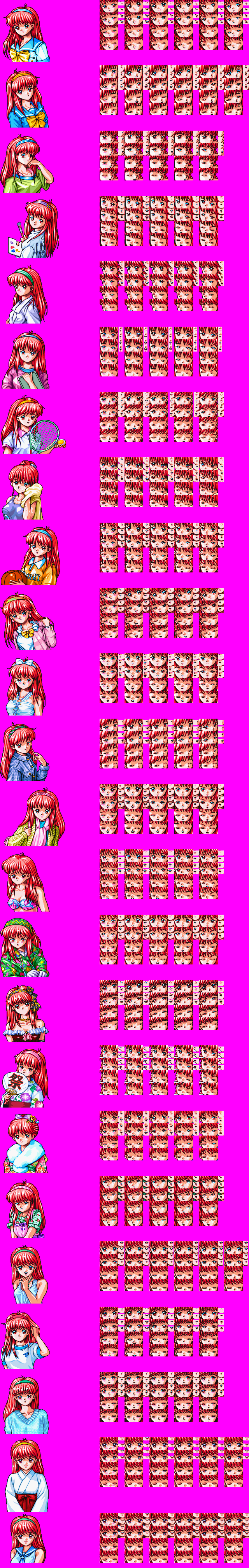 Tokimeki Memorial Private Collection (JPN) - Shiori Fujisaki