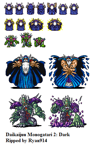 Daikaijuu Monogatari 2 / Super Shell Monsters Story 2 (JPN) - Dark