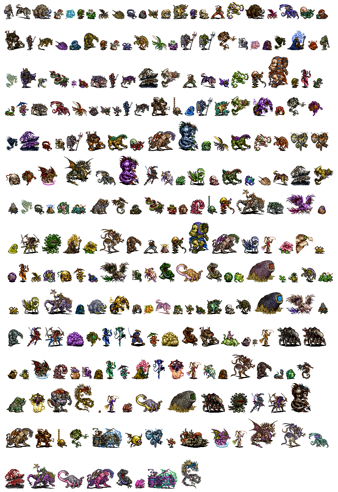 Final Fantasy 6 Advance - Enemies