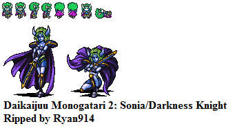 Daikaijuu Monogatari 2 (JPN) - Sonia/Darkness Knight