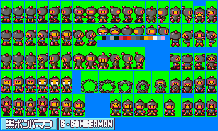 Saturn Bomberman - Black Bomberman