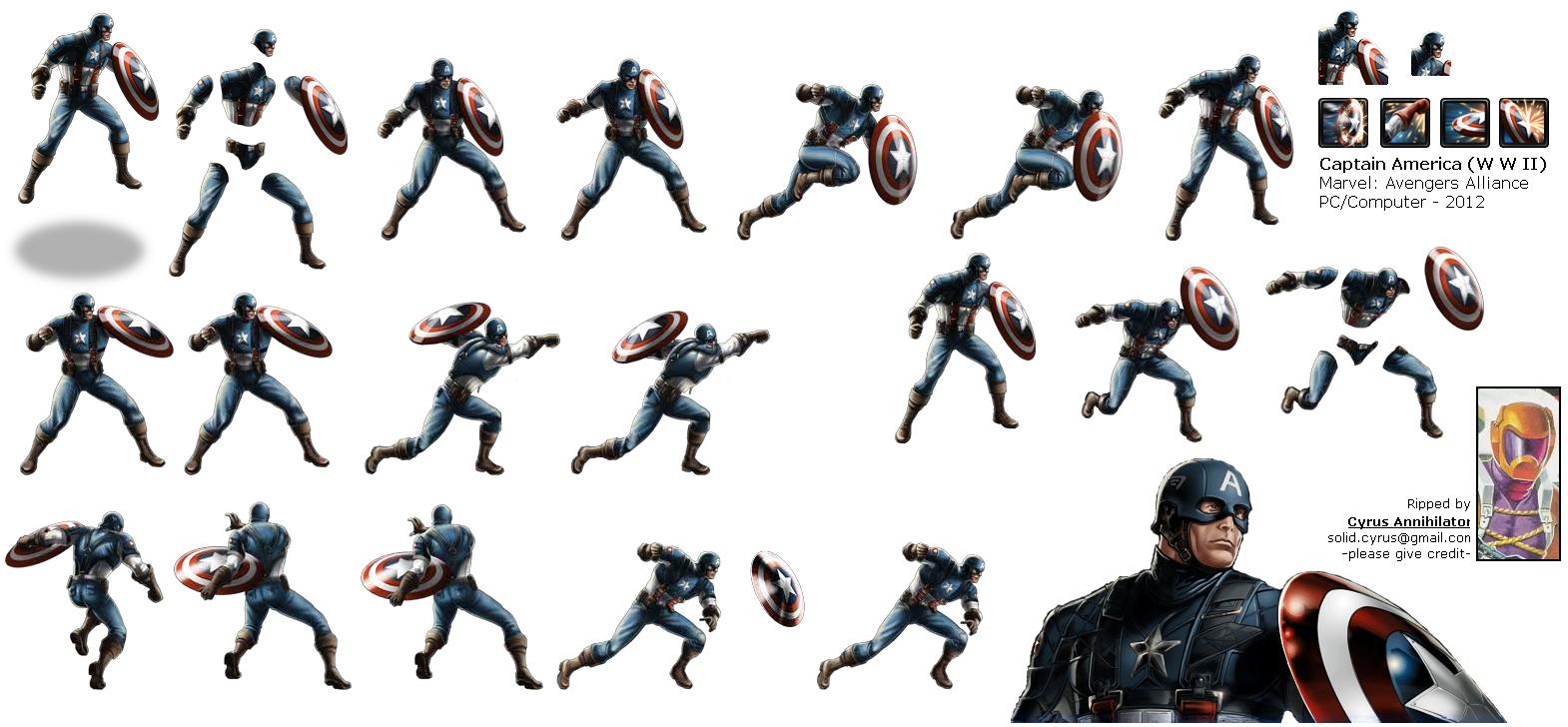 Marvel: Avengers Alliance - Captain America (WWII)