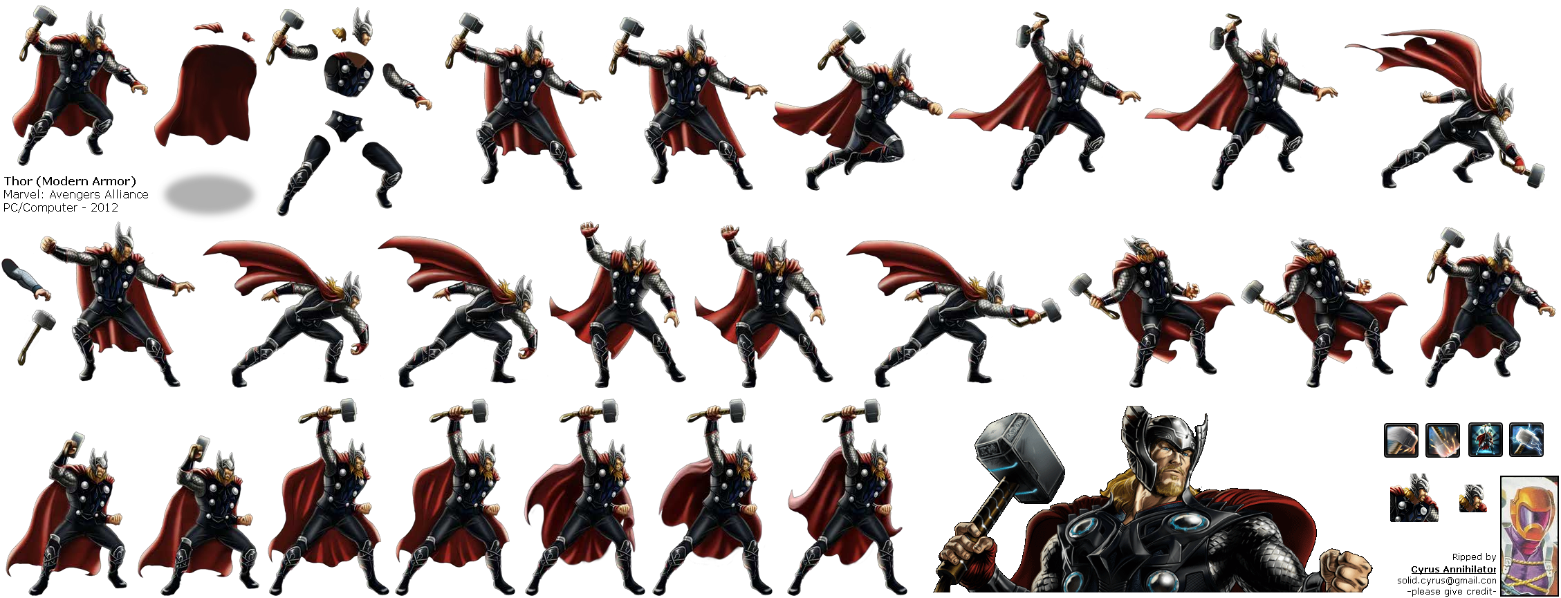 Marvel: Avengers Alliance - Thor (Modern Armor)