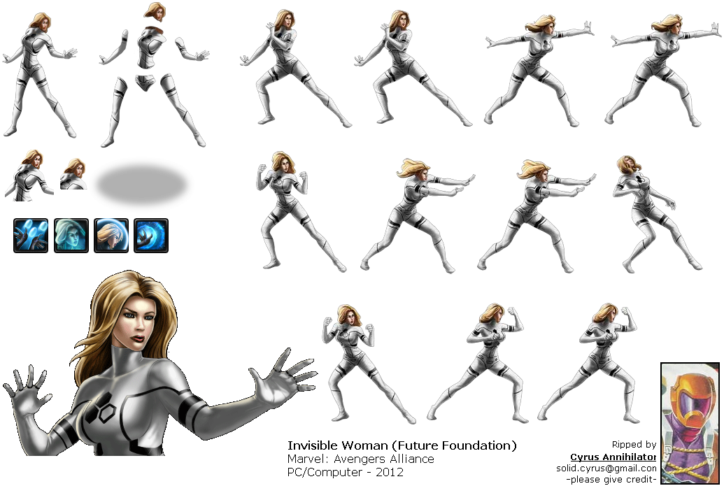 Marvel: Avengers Alliance - Invisible Woman (Future Foundation)