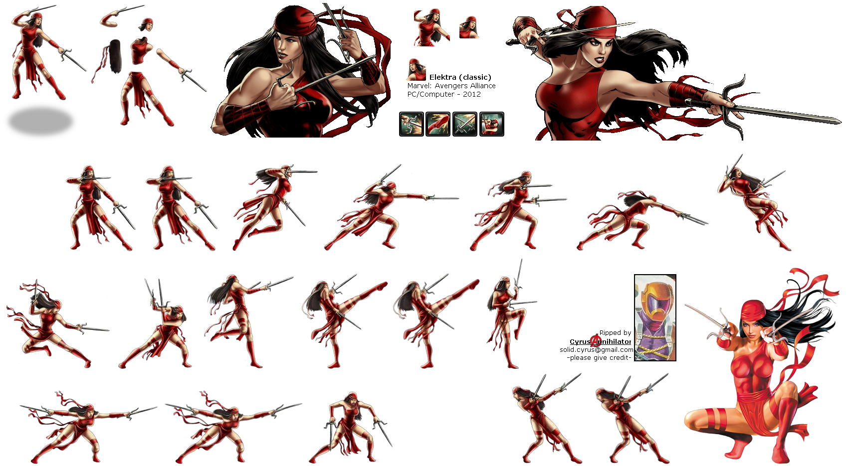 Marvel: Avengers Alliance - Elektra (Classic)