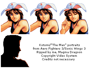 Kotomi/"The Man" Portraits