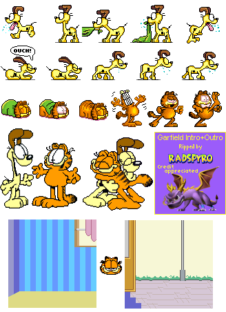 Garfield's Day Out - Intro & Outro