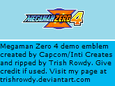 Mega Man Zero 4 - Demo Emblem