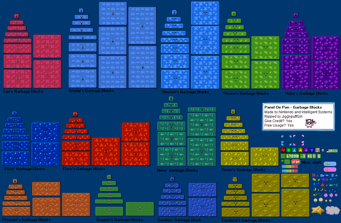 Garbage Blocks & Miscellaneous