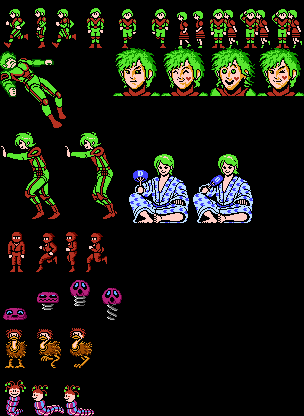 Bio Senshi Dan: Increaser tono Tatakai / Bashi Bazook: Morphoid Masher (JPN) - Large Sprites