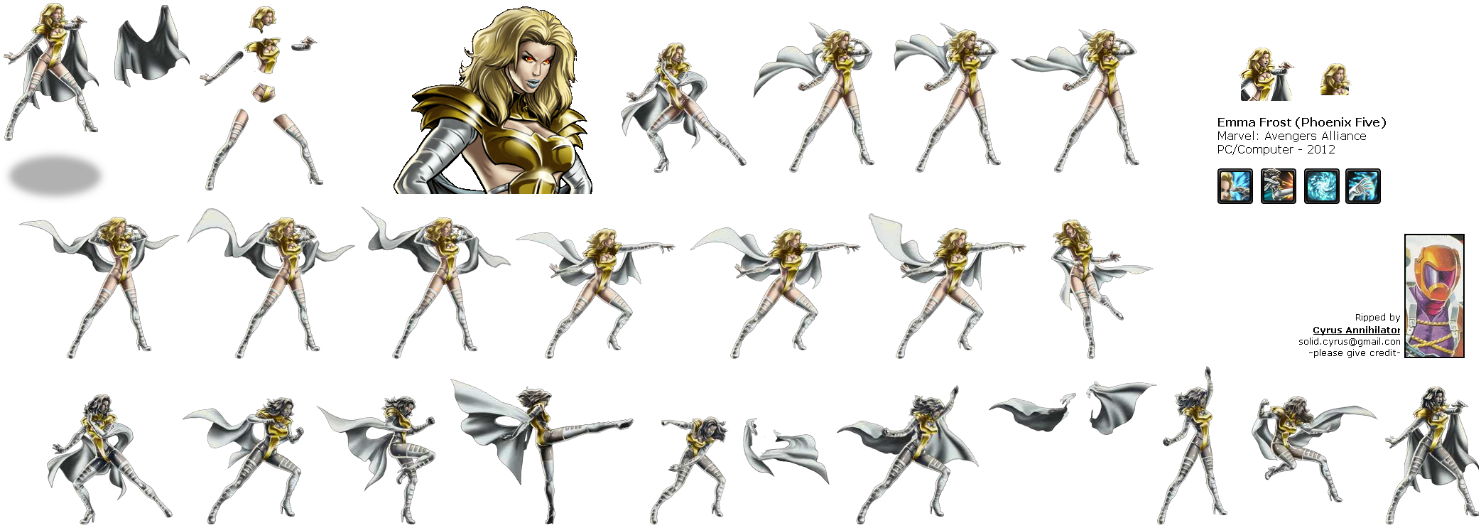 Marvel: Avengers Alliance - Emma Frost (Phoenix Five)