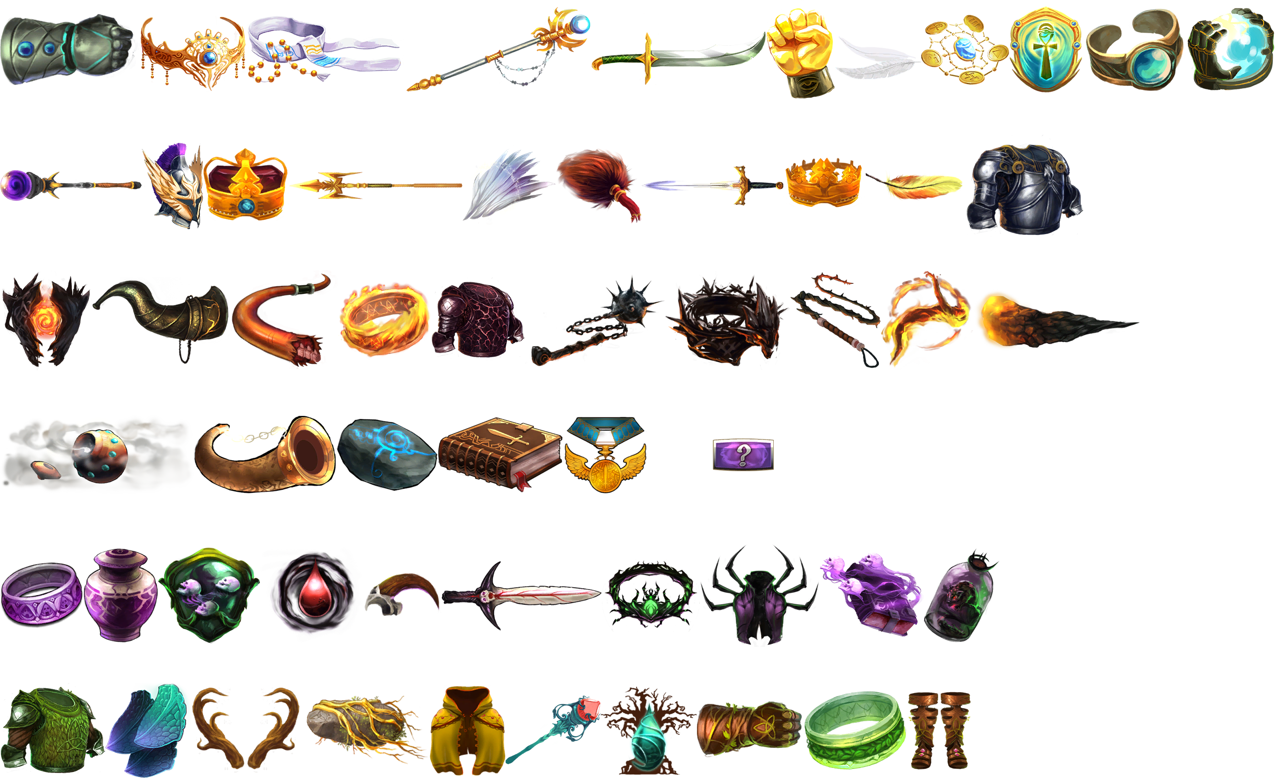 Might and Magic: Clash of Heroes - Artifacts