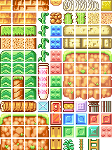 Super Mario Advance - Level Tiles