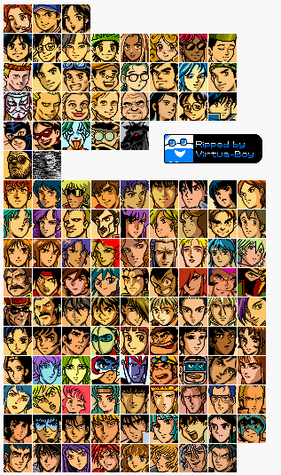 Super Robot Wars Link Battler - Mugshots