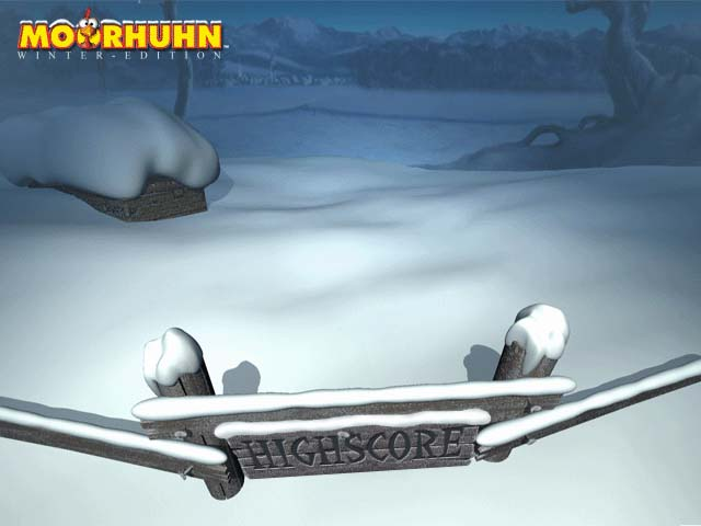 Moorhuhn: Winter Edition - High Score Screen