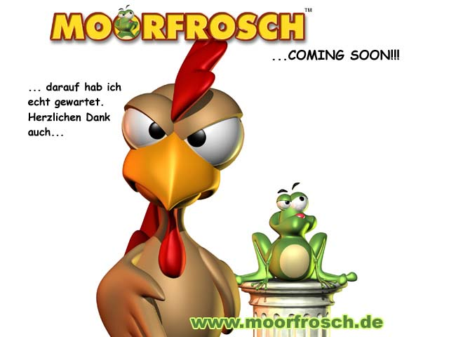 Moorfrosch Screen