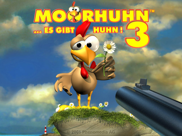 Moorhuhn 3: Es gibt Huhn - Main Screen