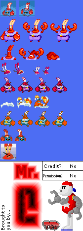Nicktoons: Freeze Frame Frenzy - Mr. Krabs