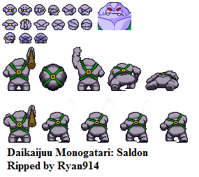 Daikaijuu Monogatari / Super Shell Monsters Story (JPN) - Saldon