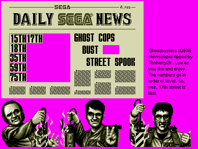 Ghostbusters - Newspaper