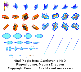 Castlevania: Harmony of Dissonance - Wind Magic